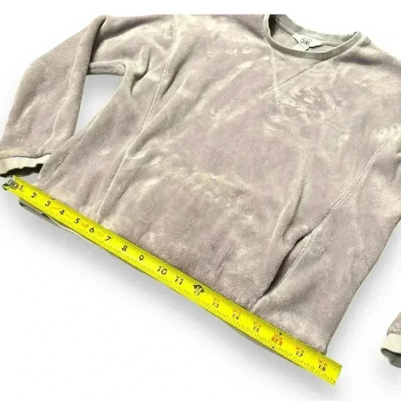 Athleta Girl Feelin Great 2.0 Sweatshirt Lilac Purple Size Lg/12 Crewneck Fleece - Picture 10 of 14